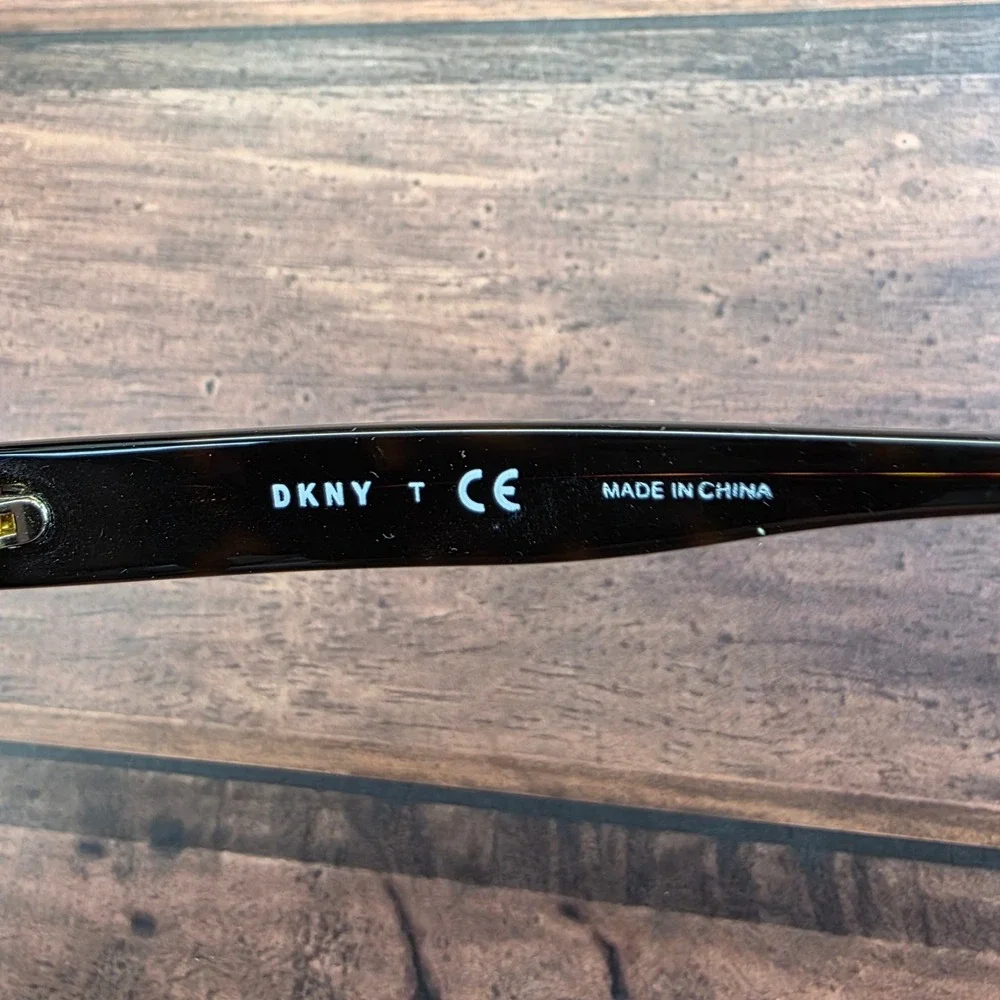DKNY DY 4143 3702/13 Dark Tortoise Round‎ Cat Eye Eyeglasses 53-19-135